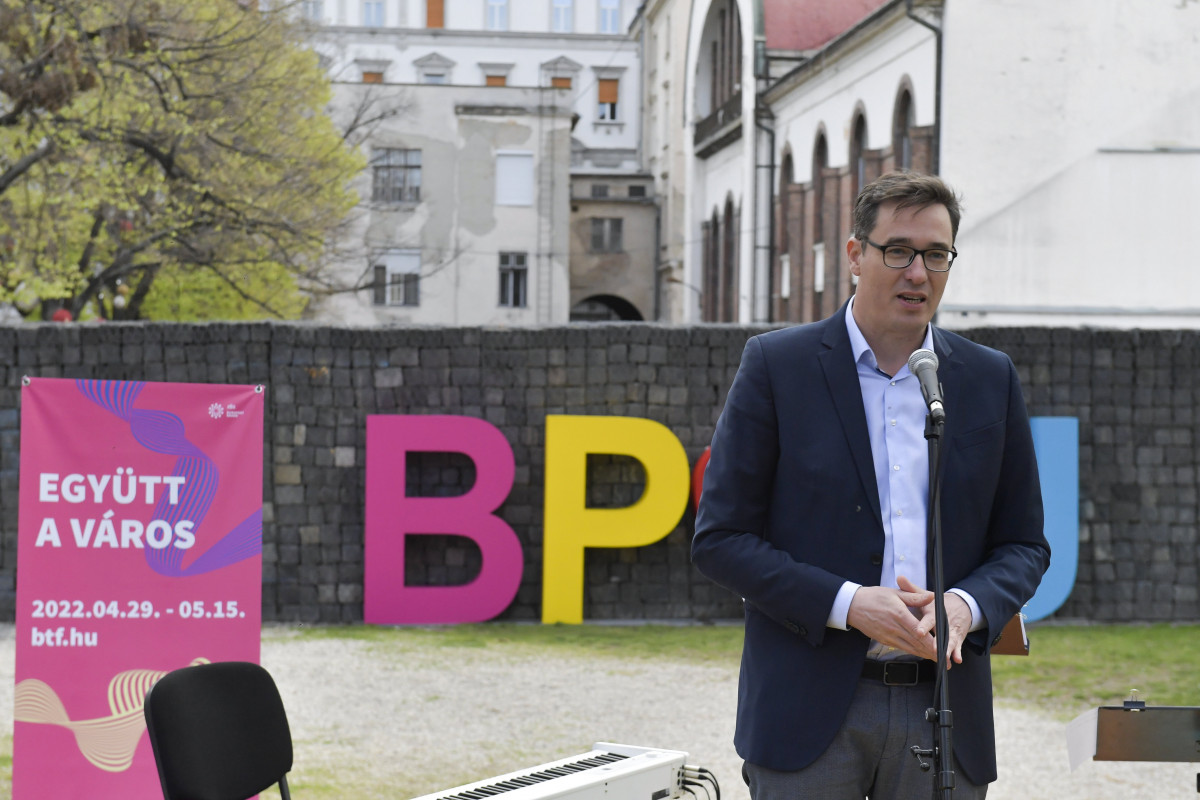 Karácsony Gergely a Budapesti tavaszi fesztivál megnyitóján