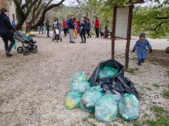 II. kerület szemétszedés Kadarka utcai óvoda