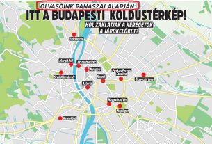 Koldustérkép Budapest metropol