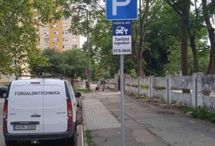 Kiss&Go parkoló Debrecen