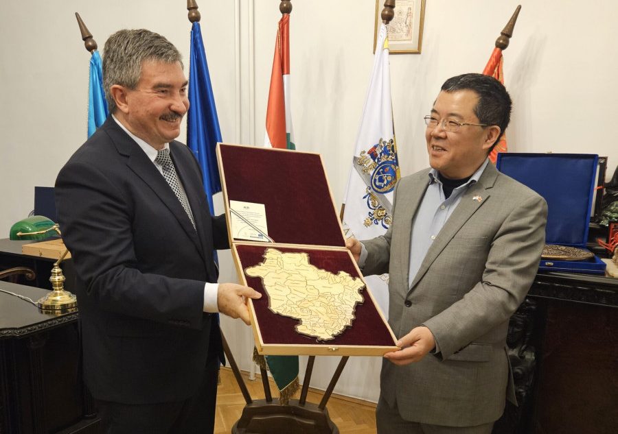 Kínai delegáció járt Debrecenben