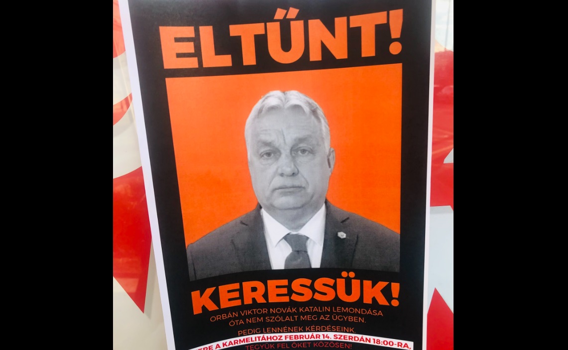 Eltűnt Orbán Viktor