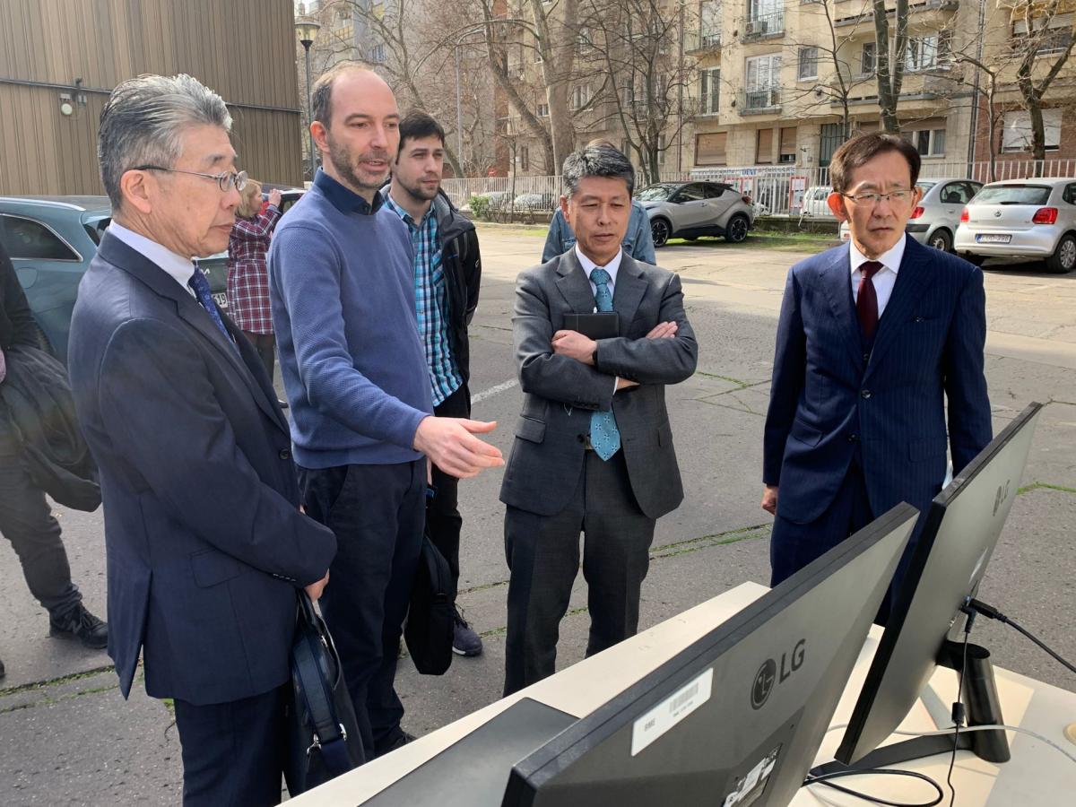 Az autóipari kutatások iránt érdeklődő japán delegáció látogatott a BME-re
