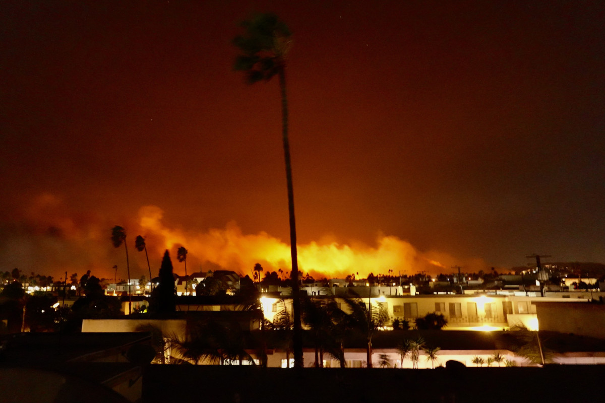 Tűz Los Angeles-nél