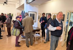 Megnyitották a Vámospércsi Művésztelep és Grafikai Műhely kiállítását Budapesten